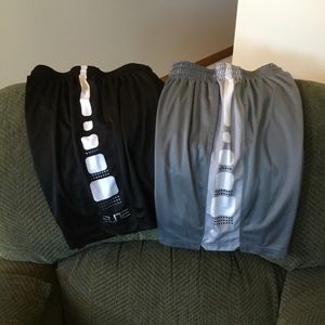 2 pairs of Nike Elite Shorts